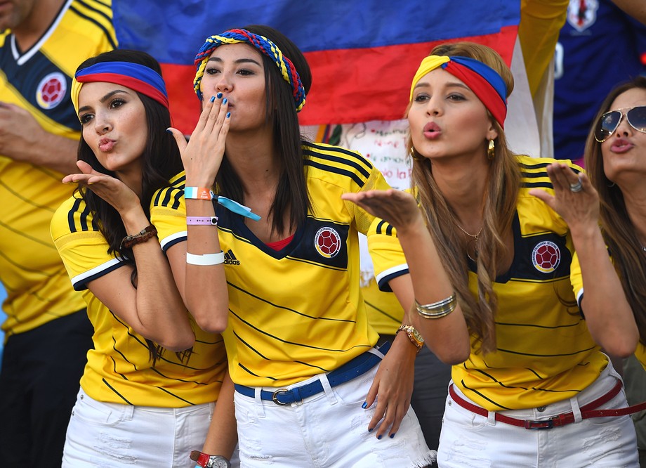 Красивые Колумбийские Девушки