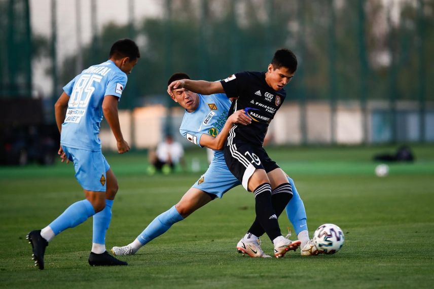 Омиртаев Оралхан футболист. Кайрат проиграл. Qarabag 2-1 Kairat.