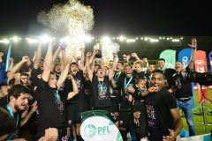 Сабах празднует победу в финале Кубка